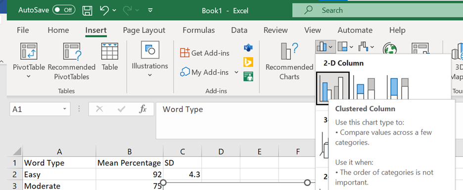 Empty SPSS spreadsheet